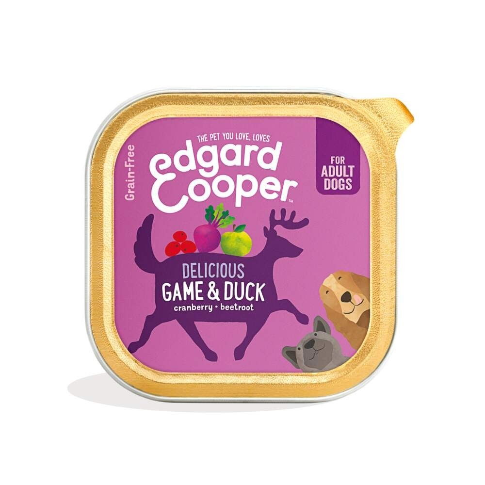 Edgard & Cooper Dog Game & Duck 300 g