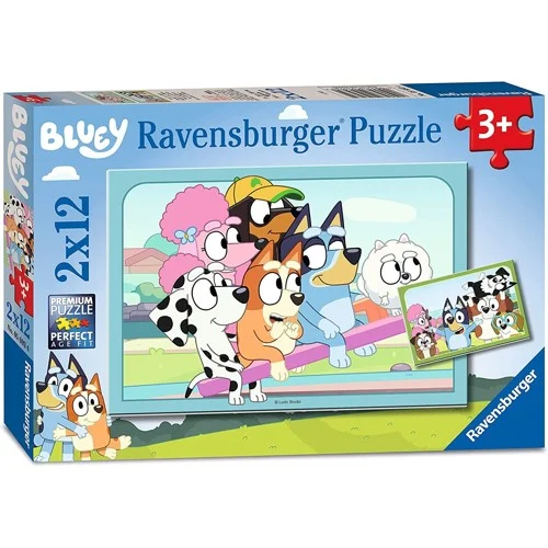 Ravensburger Pussel: Bluey 2x12 Bitar