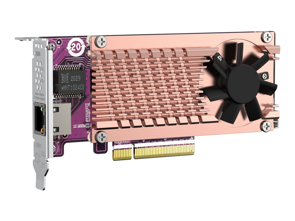 QNAP Card QM2 series 2xPCIe 2280 M.2 SSD slots PCI