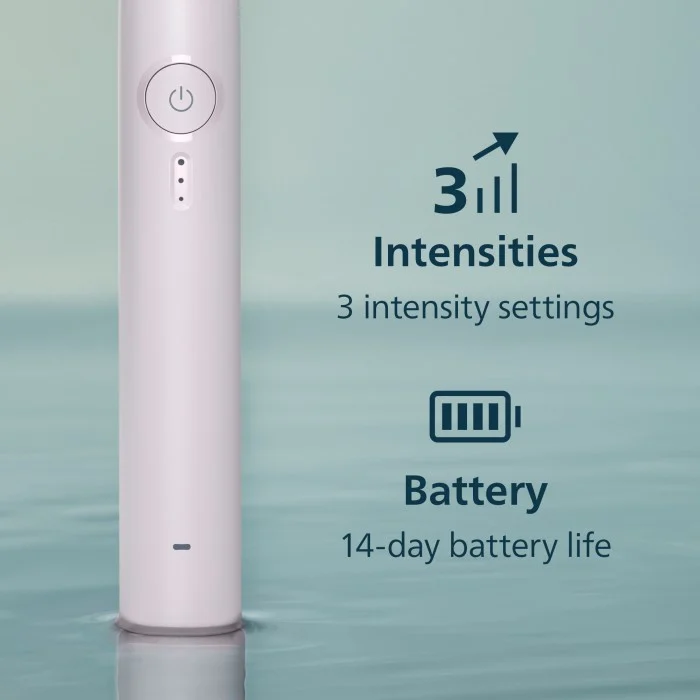 Philips eltandborste Sonicare 3100 series HX4032 - tooth brush - light pink, bild 4