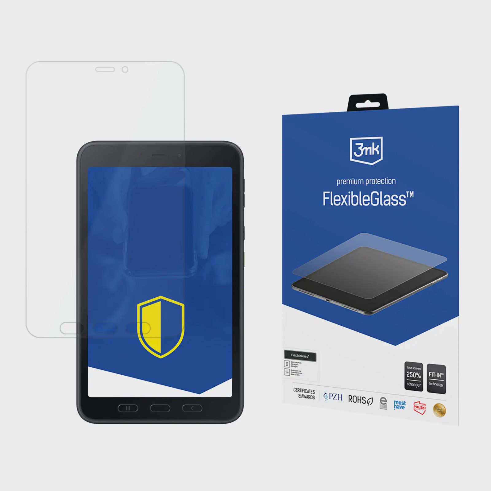 Härdat glas 3mk FlexibleGlass till Samsung Galaxy Tab Active 5