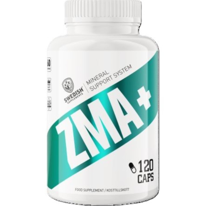 Swedish Supplements ZMA+ 120 st