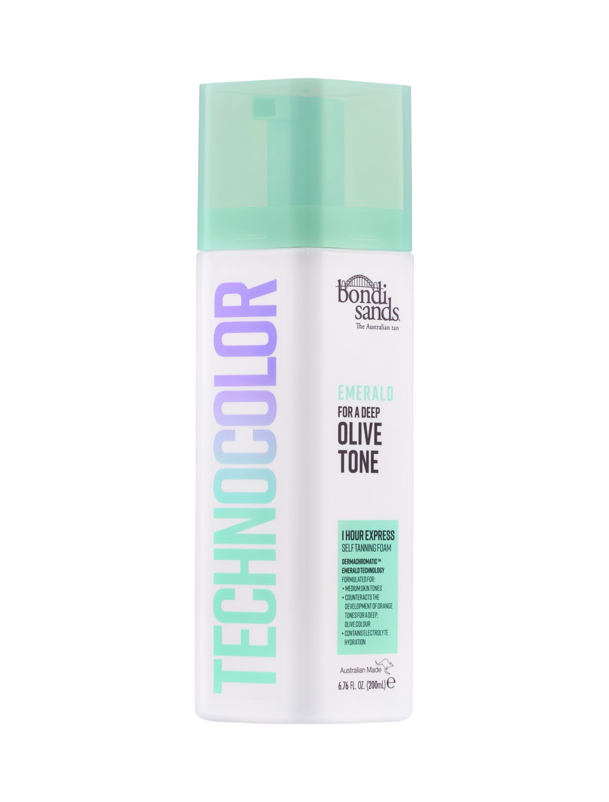Bondi Sands Technocolor Golden Olive Bronze Emerald 200 ml