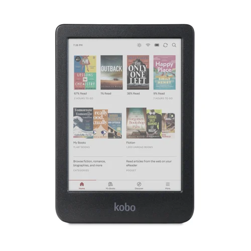 Kobo Clara Color-läsplatta, svart