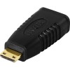 DELTACO Adapter mini-HDMI hane till HDMI hona, bild 3