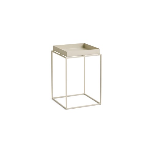 HAY - Tray Bord - Small High - 30x30x44 cm - Varm Beige
