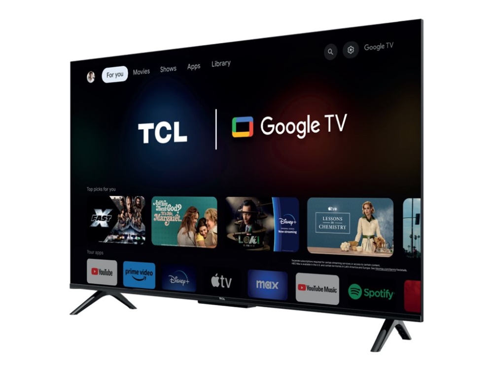 TCL 55" 55T69C / 4K / QLED / 60 Hz / Google TV, bild 2