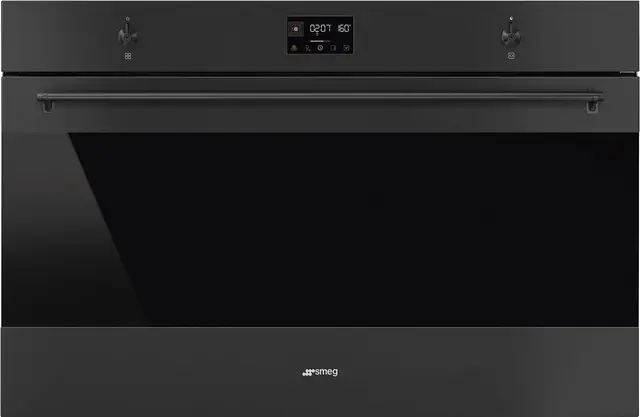 Smeg Classic SFP9302TN integrerad ugn, mattsvart