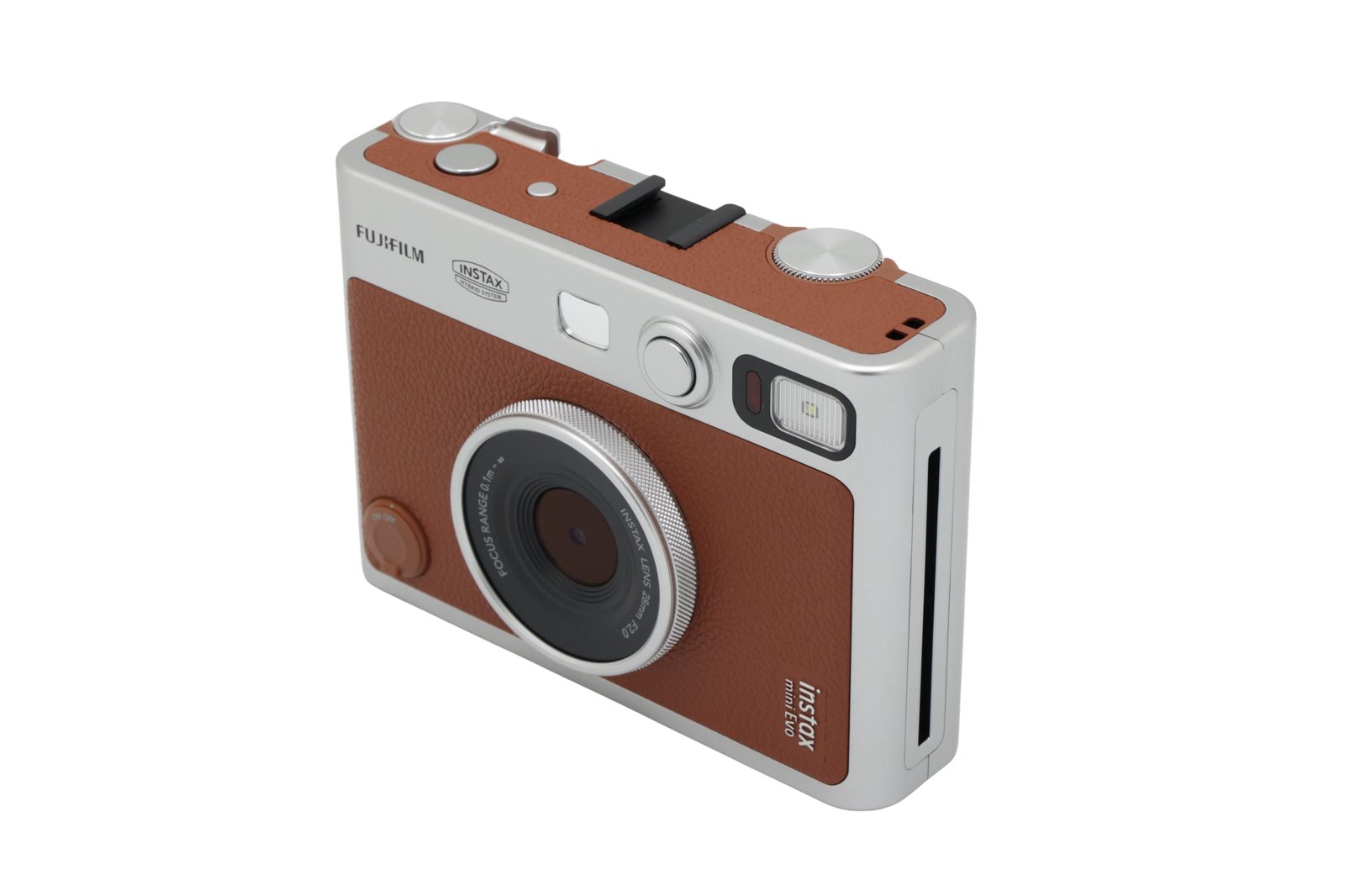 Fujifilm Instax Mini EVO -direktfilmskamera, brun, bild 2