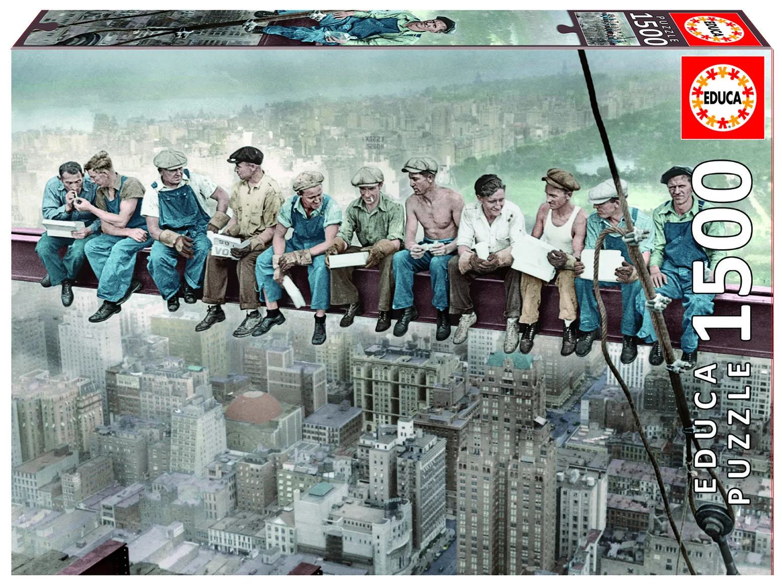 Educa Pussel: Breakfast in New York 1500 Bitar