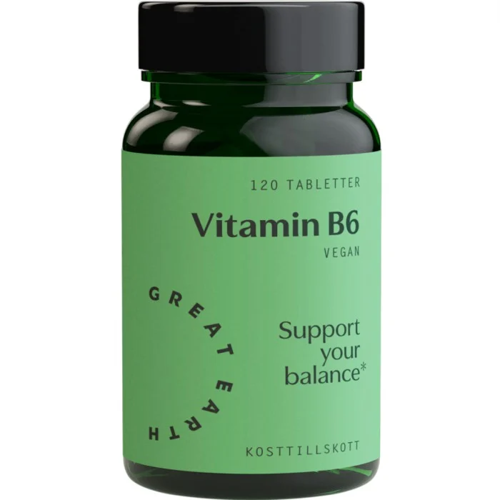 Great Earth Vitamin B6 120 st