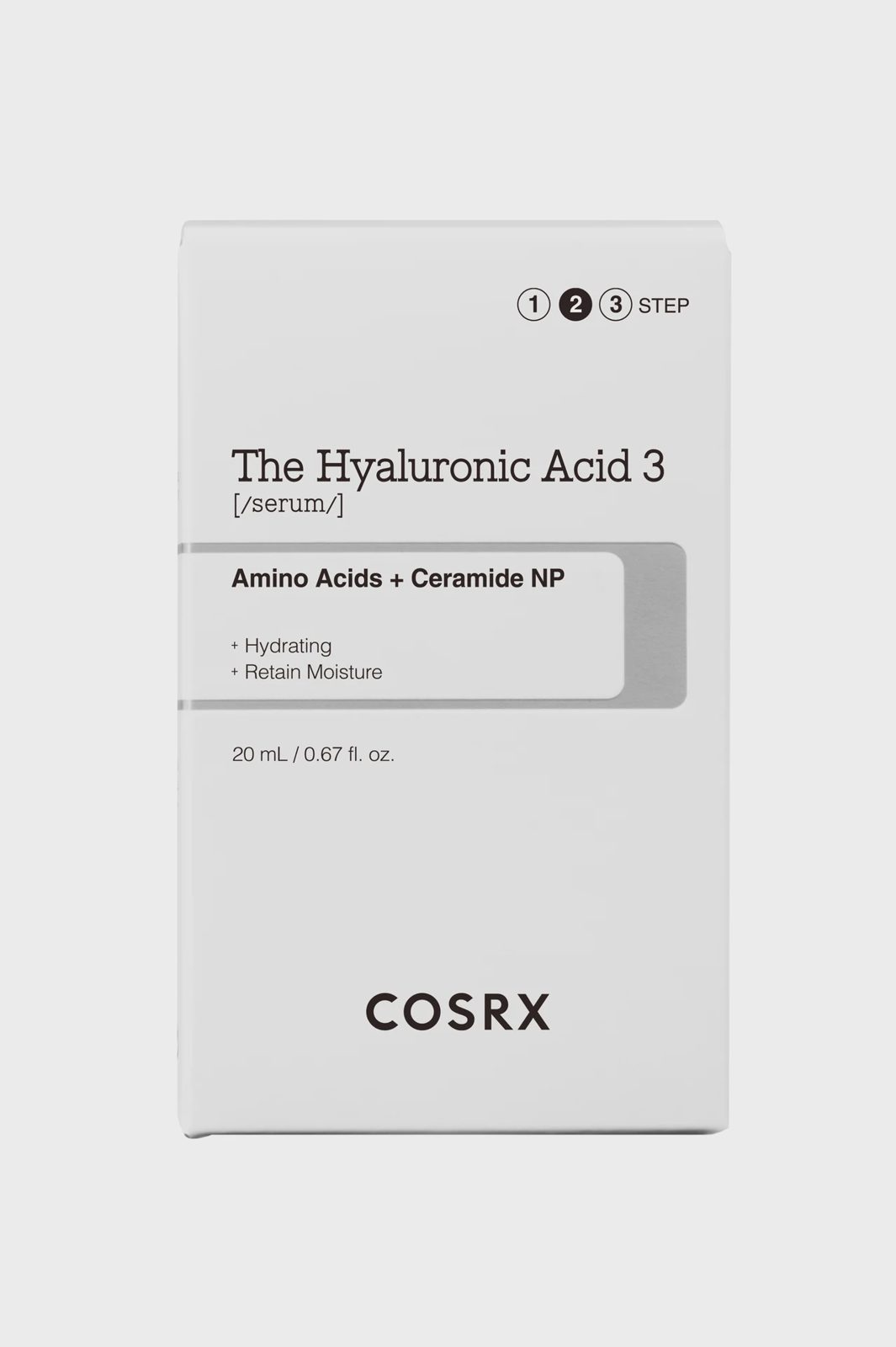 COSRX The Hyaluronic Acid 3 Serum 20ml, bild 2