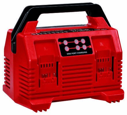 Einhell X-Quattrocharger, Batteriladdare, Einhell, Svart, Röd, AC, 18 V, 4 A