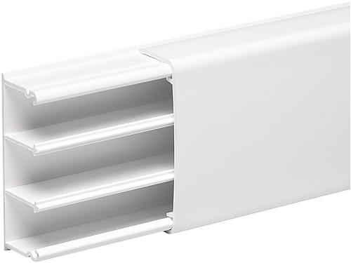 Kabellist/minikanal OptiLine R9003, 25x60mm, 2,1m - vit, bild 3