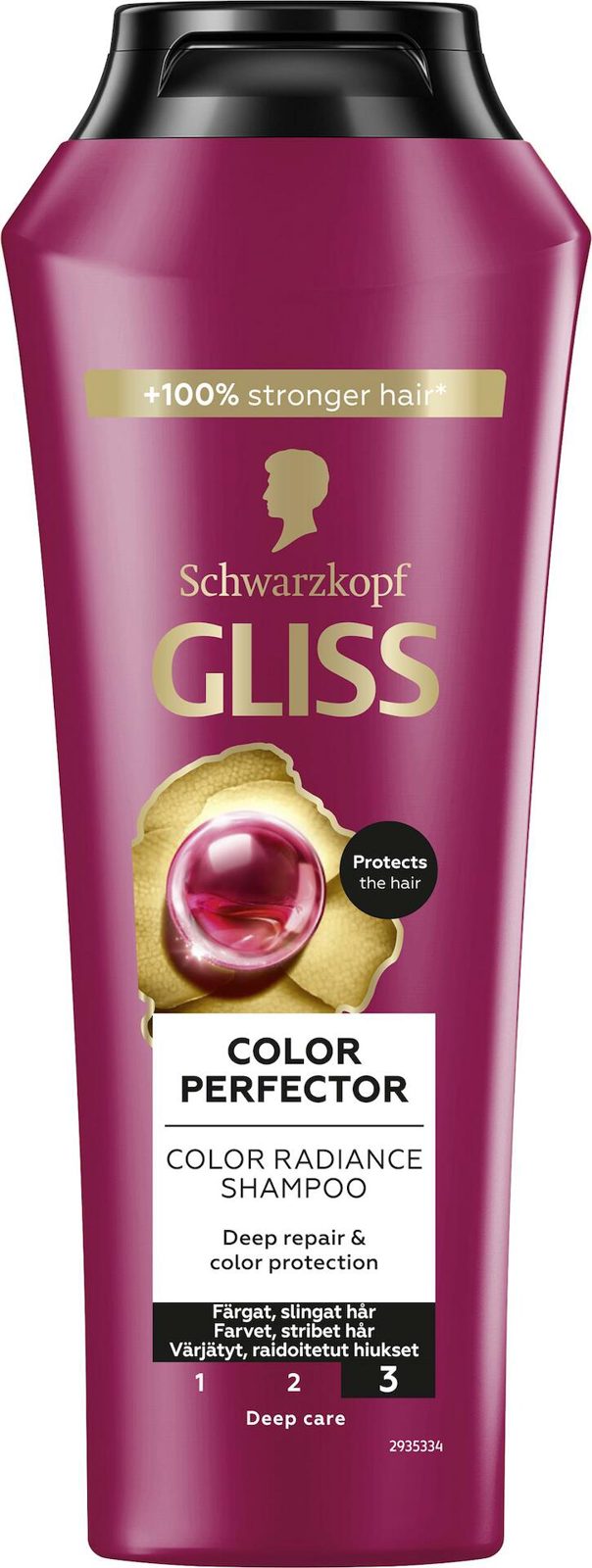 Schwarzkopf Gliss Color Radiance Shampoo Color Perfector for Coloured & Highlighted Hair 250 ml