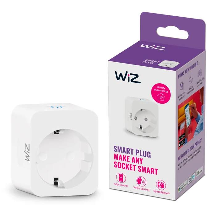 WiZ smart kontakt Effektmätare Type-F wi-fi