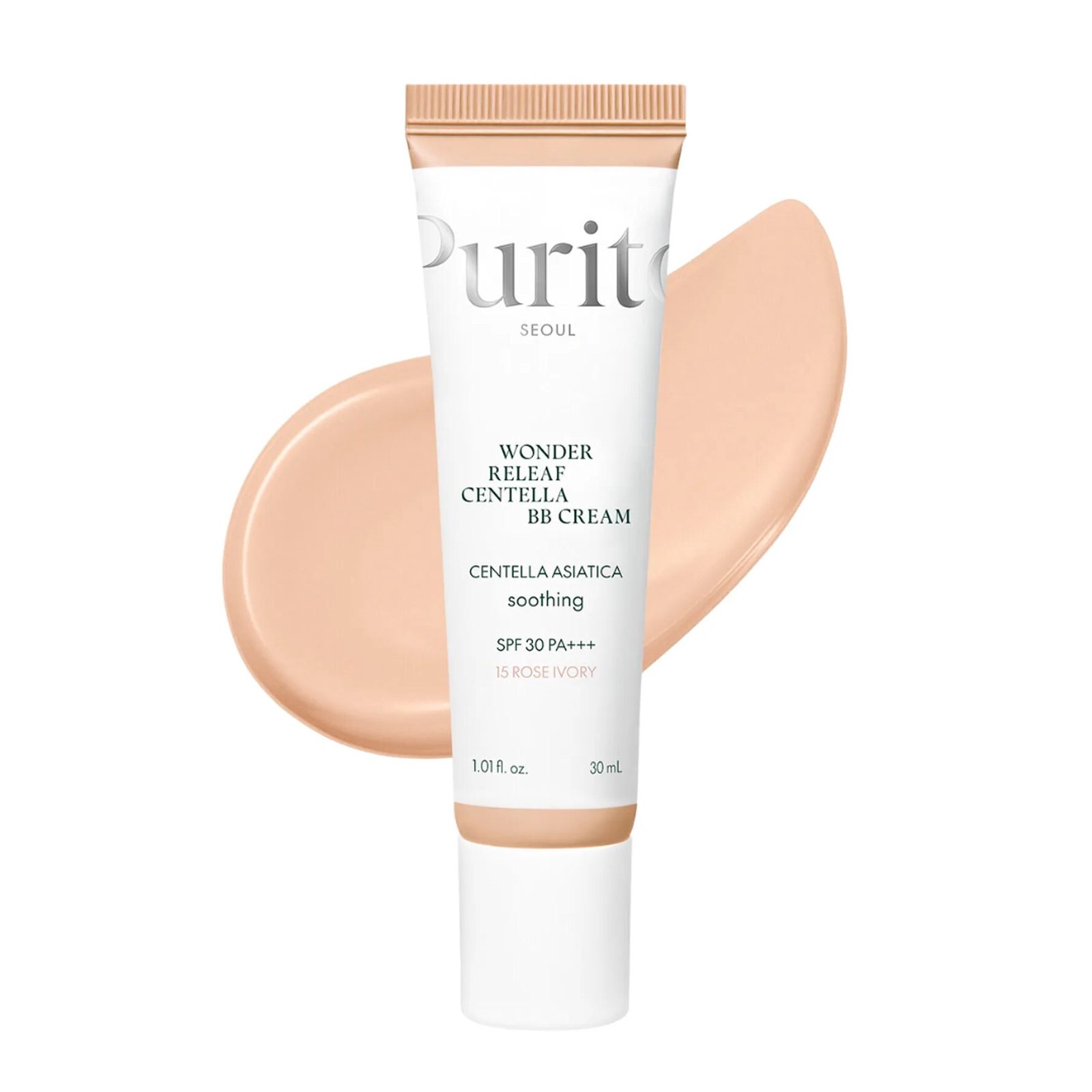 Purito Wonder Releaf Centella BB Cream #15 Rose Ivory 30 ml