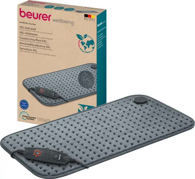 Beurer HK123 XXL värmedyna, grå, bild 4
