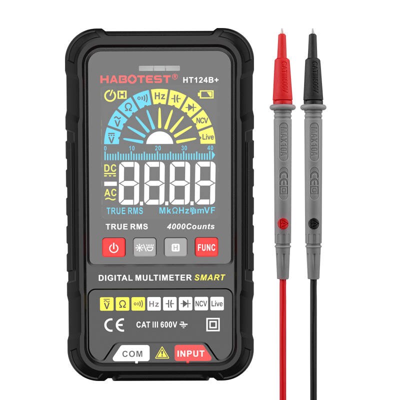 Habotest HT124B+ digital universalmultimeter, bild 3