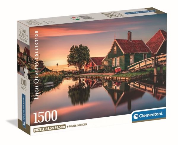 Pussel HQC Zaanse Schans, 1500 bitar