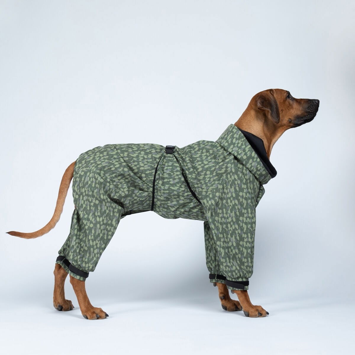 PAIKKA Regnoverall till Hund 2.0 Grön 45cm