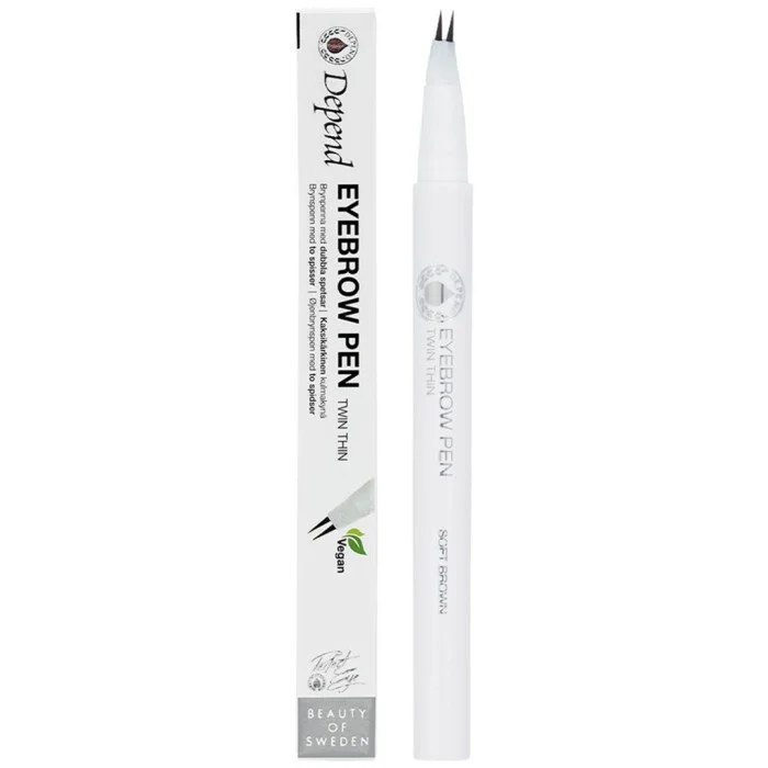 Depend Eyebrow Pen Twin Thin Nord Softbrown Softbrown