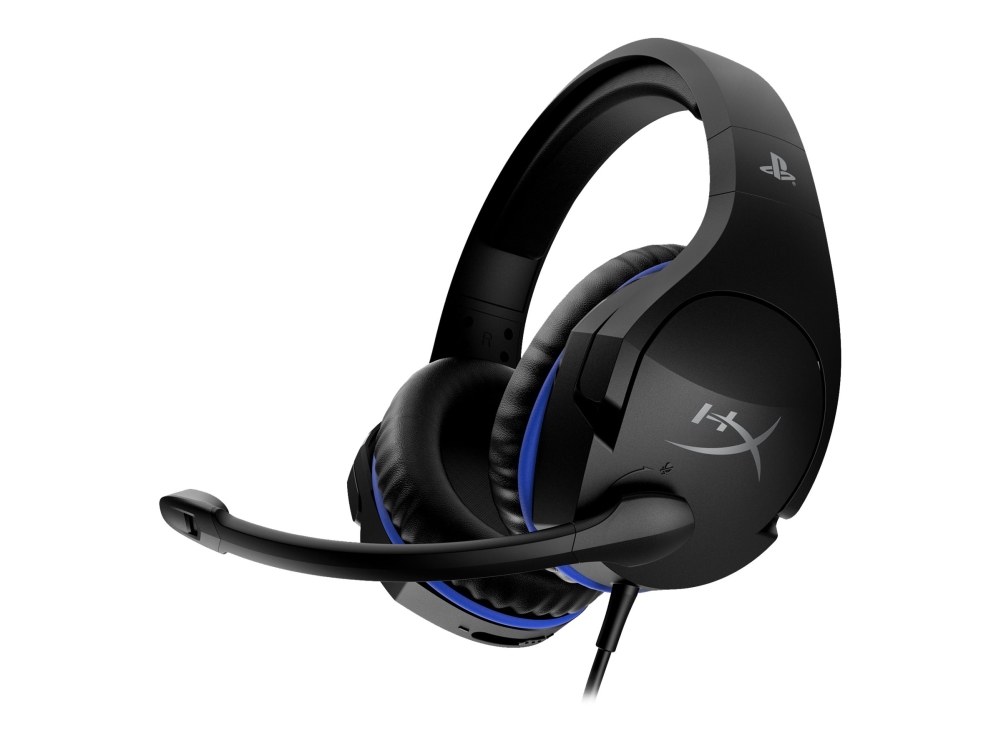 HyperX Cloud Stinger trådbundet gamingheadset 4P5K0AM#ABB PS4/PS5, svart/blå
