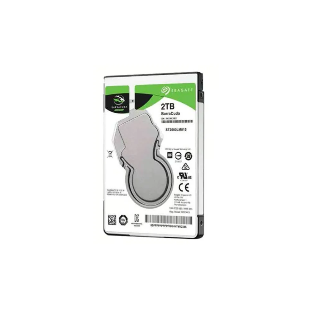 Seagate Barracuda Laptop Intern hårddisk 2,5" 2 TB