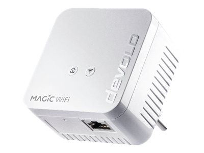 devolo Magic 1 WiFi mini - Starter Kit - brygga HomeGrid 2,4 GHz - vägginsticksbar