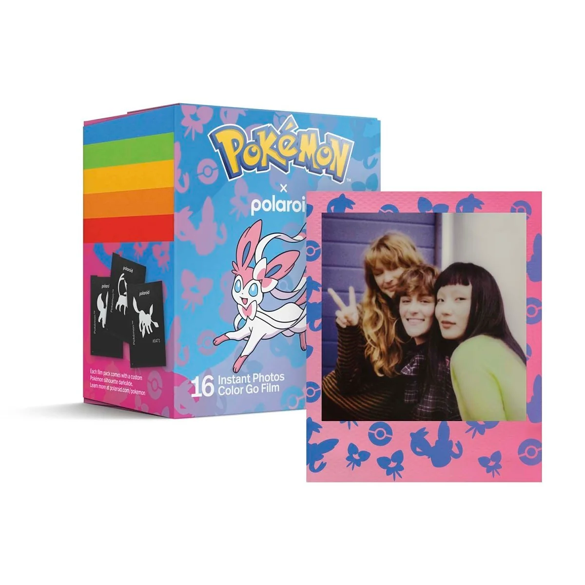 Pokemon × Polaroid: Polaroid Go Color Film Pokemon Sylveon Edition Double Pack
