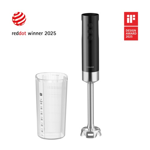 ZWILLING XTEND sladdlös stavmixer 250 W 0,6 L, svart, batteri ingår ej