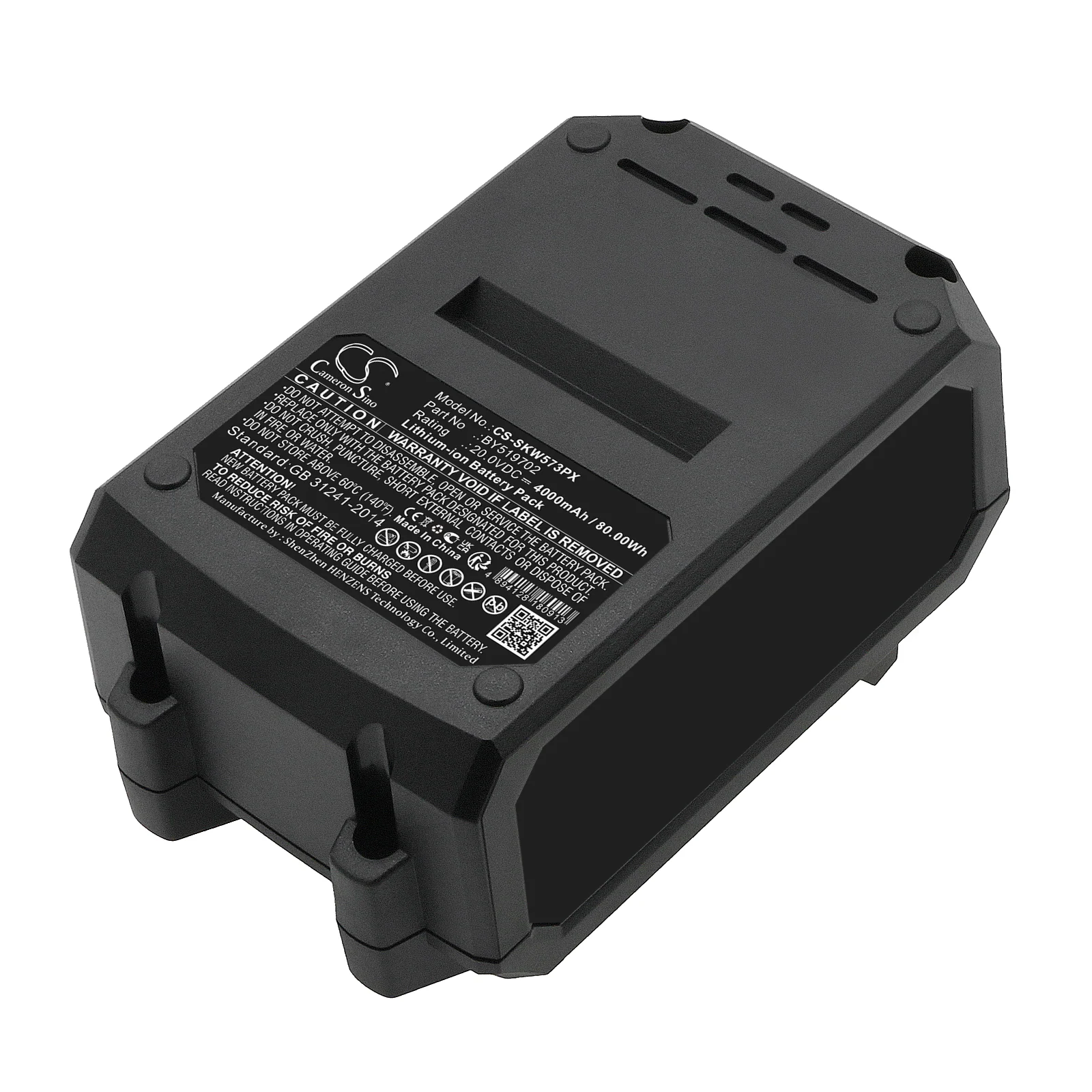 Batteri till Elverktyg för Skil 20V 0.6cm Hex Cordless Impact Driver, ID572701 m.fl.