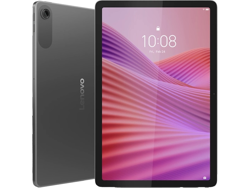 Lenovo Tab 10,1" (inkl. transparent skal) LTE 64 GB surfplatta, Luna Grey, bild 3