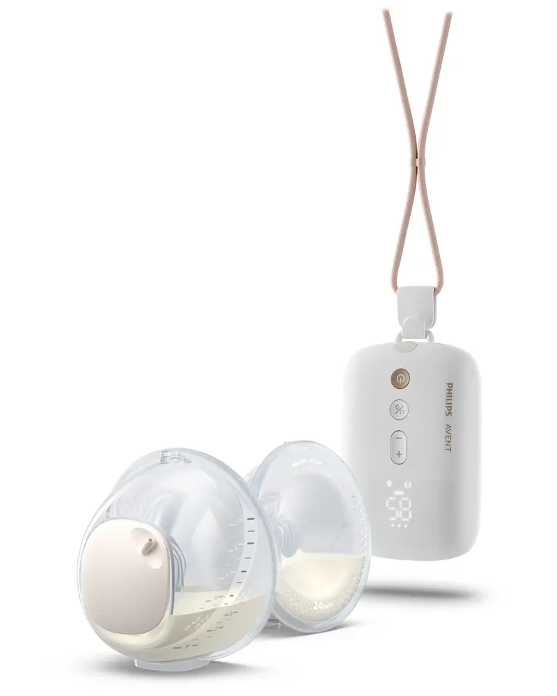 Philips Avent Hands-Free dubbel elektrisk bröstpump SCF532/11, bild 2