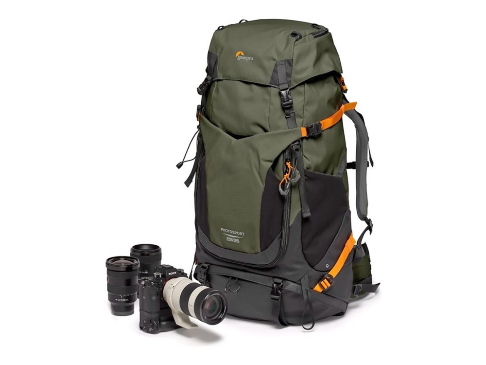 Lowepro PhotoSport Pro 55L AW IV S-M -ryggsäck, grön