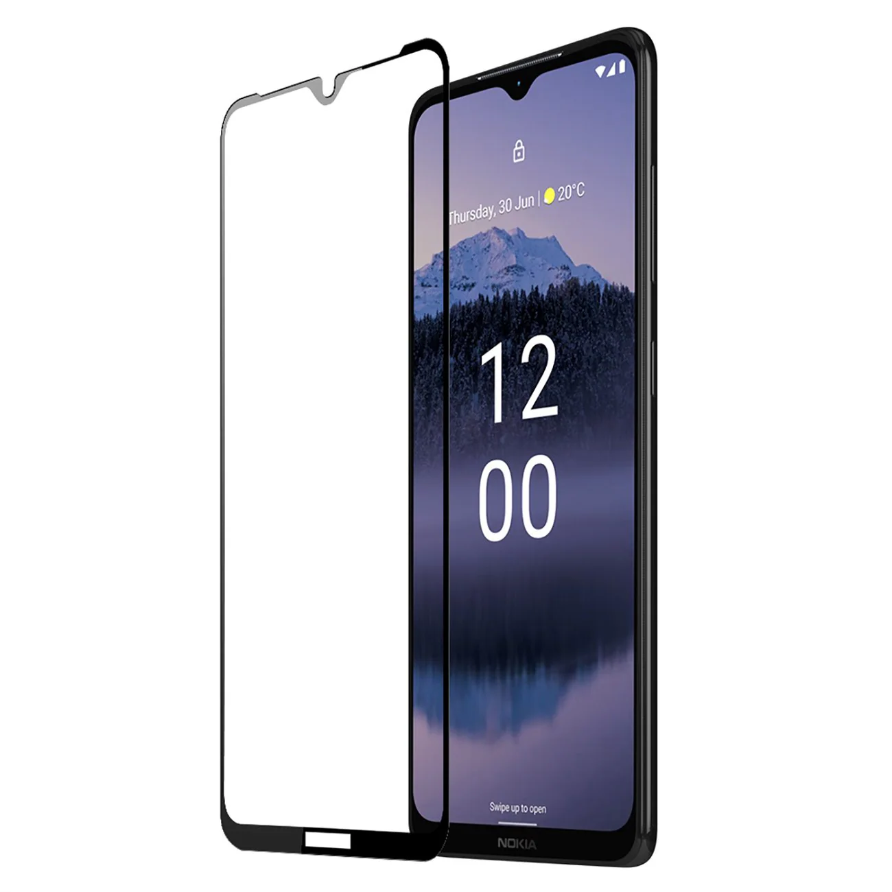 Dux Ducis 10D härdat glas härdat glas för $ 0000080n G11 Plus 9H med svart ram
