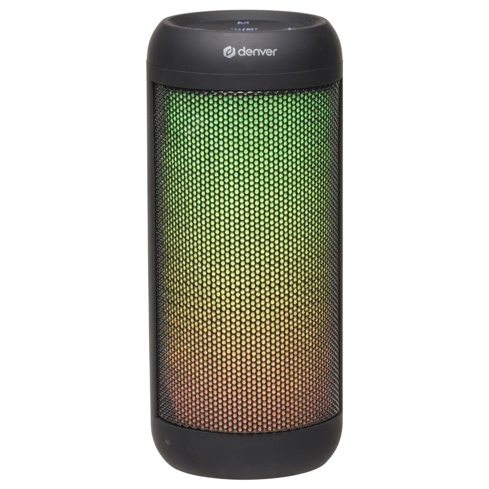 Denver BTL-63 Bluetooth-högtalare med LED / Portabel högtalare / TWS-högtalare med ljuseffekter, bild 2