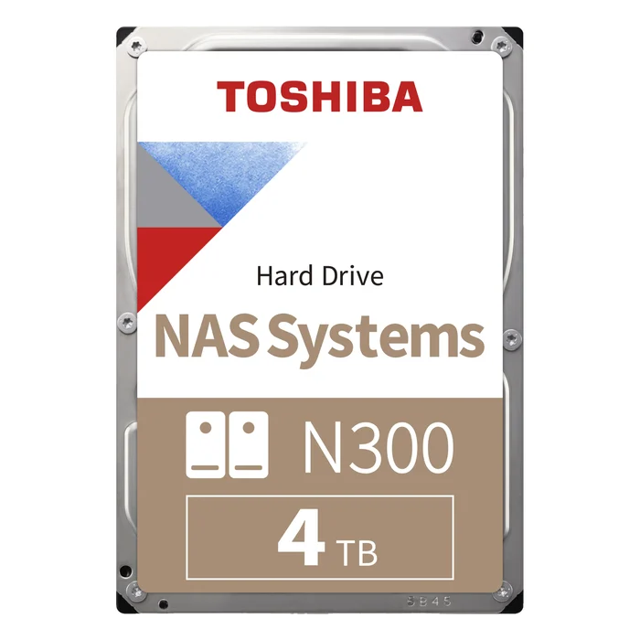 Toshiba N300 NAS 4TB 512MB, bild 2