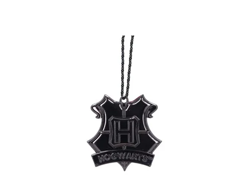 Harry Potter Hogwarts Crest (Silver) Hanging Ornament 6cm, bild 2
