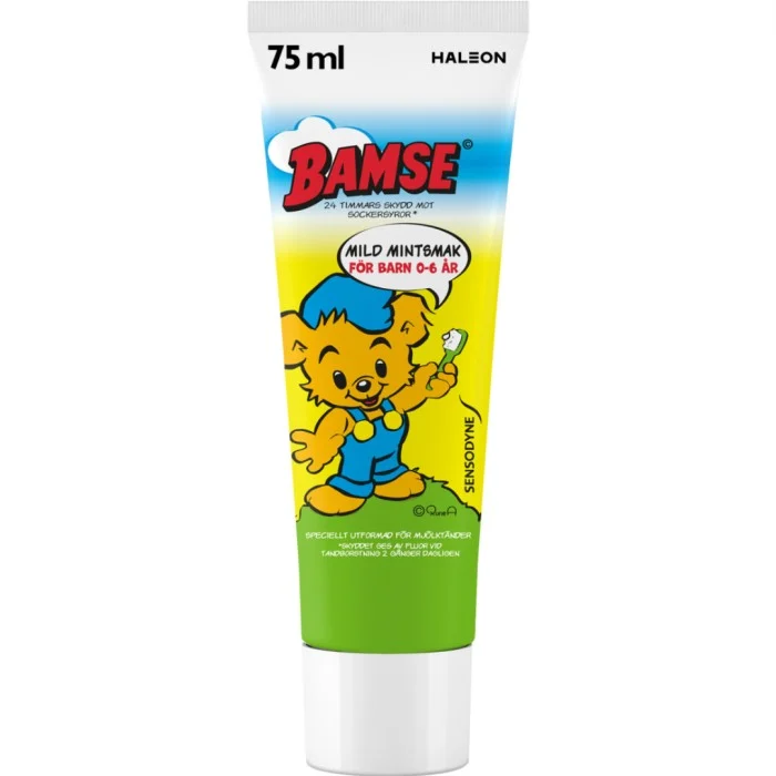 Sensodyne Bamse Kids Toothpaste 75 ml