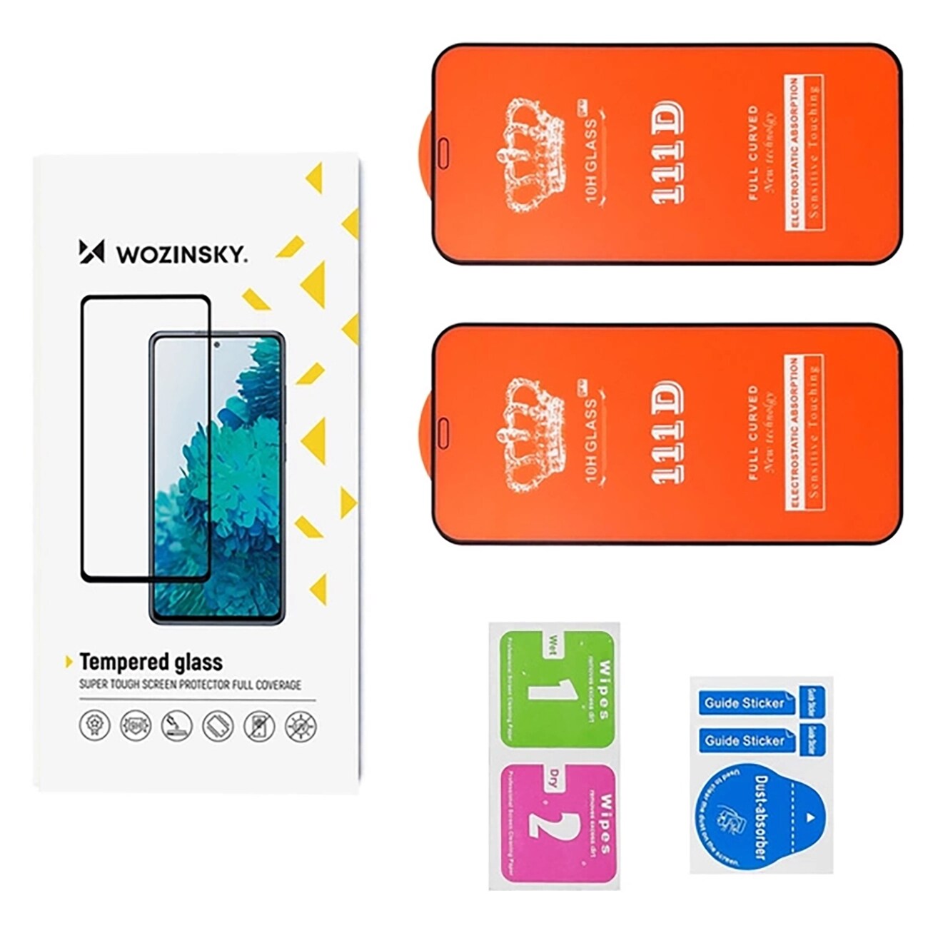 Wozinsky Härdat glas för Samsung Galaxy M16, 2-pack, bild 2