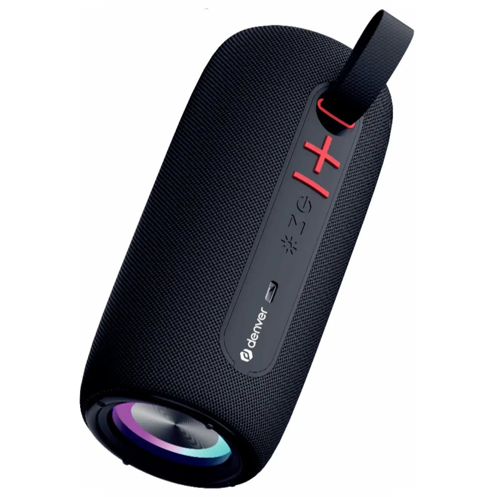 DENVER BTL-360 - Högtalare - för bärbar användning - trådlös - Bluetooth - 10 Watt - svart