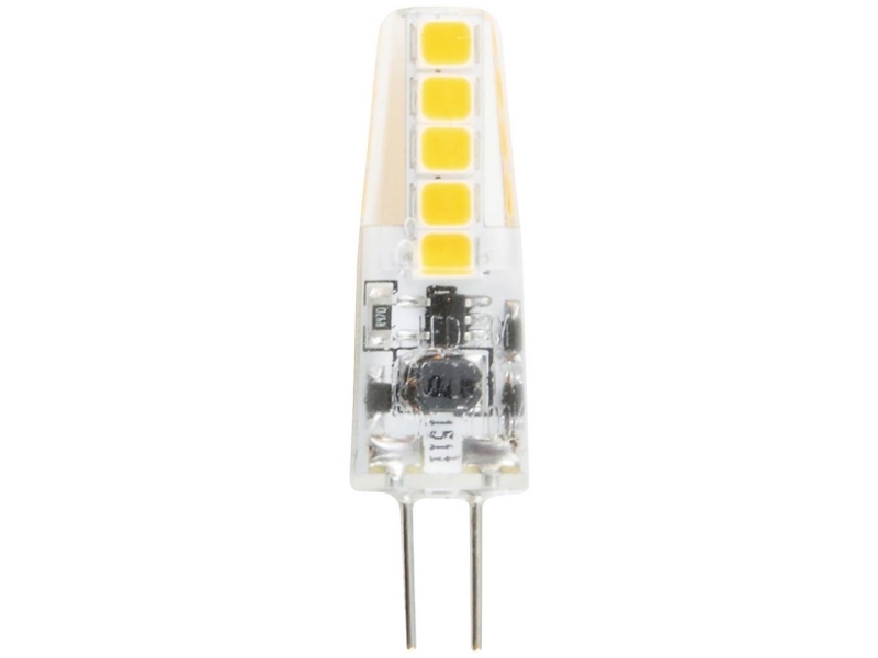 Heitronic 16211 LED-lampa (RGB) EEK F G4 2 W = 20 W varmvit (Ø x H) 10 x 37 mm ej dimbar 1 st