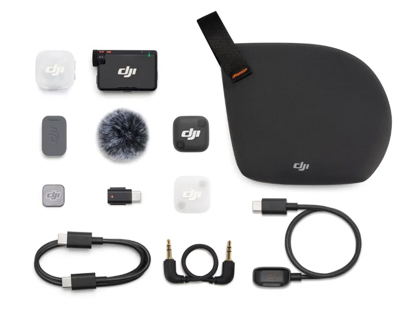 DJI Mic Mini 2 trådlöst mikrofonsystem (1 TX + 1 RX), bild 4