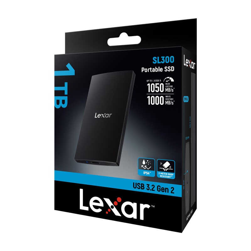 Lexar SL300 - SSD - 1 TB - USB 3.2 Gen 2, bild 5