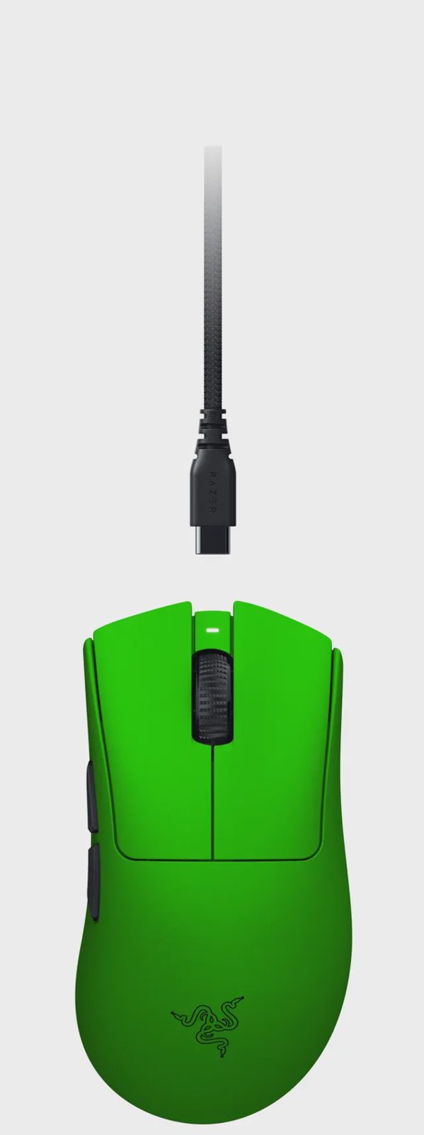 Razer Deathadder V4 Pro trådlös gamingmus (green esports edition)