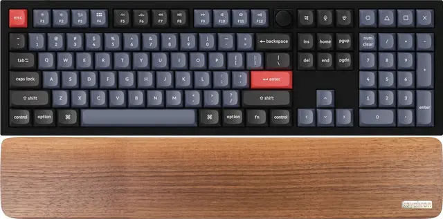 Keychron Q6 keyboard wrist rest