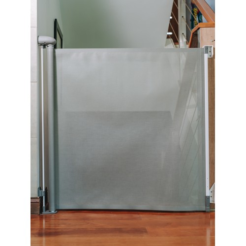 Lascal - Kiddy Guard Gate Easy - Grey - 122 cm width, 90 cm height