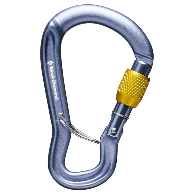 Black Diamond Gridlock Screwgate Carabiner - OneSize