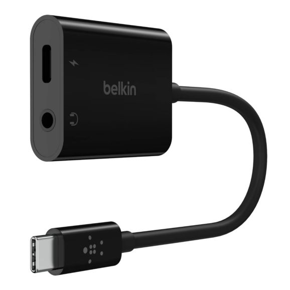 Belkin RockStar USB-C Till USB-C + 3.5MM Adapter